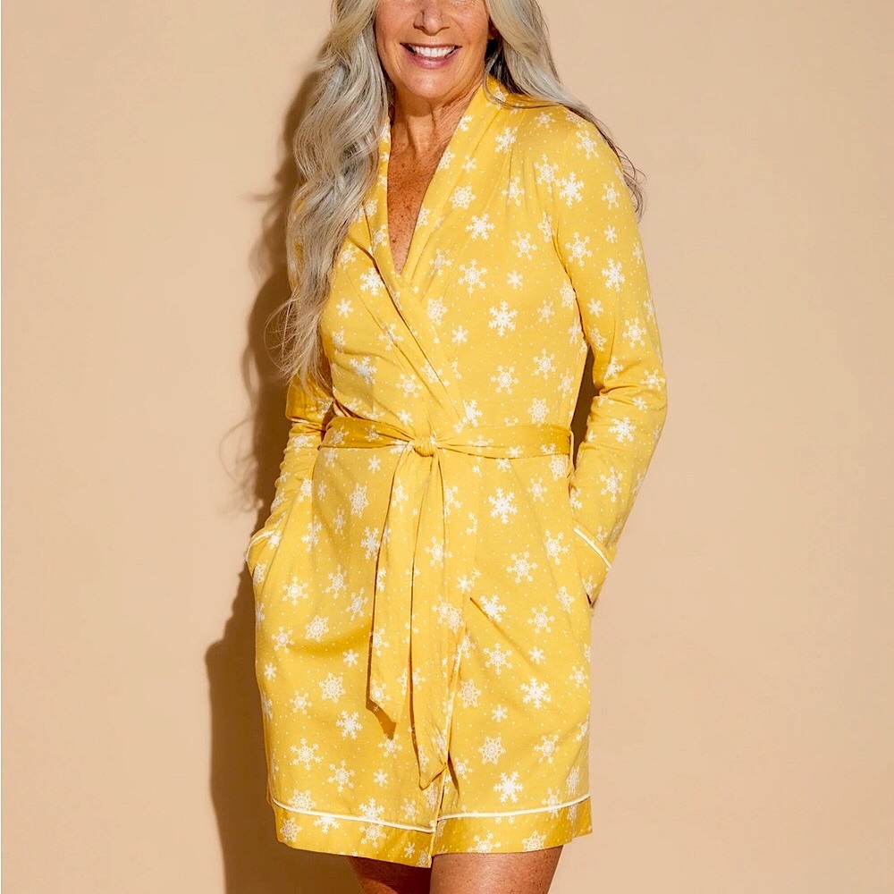 Cosabella Serengeti Snowflake Robe